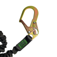 Load image into Gallery viewer, Frontline LES62R-US Patriot 6' Double Leg Elastic Lanyard with Rebar Hook Ends - Made in USA