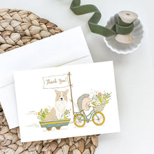 Load image into Gallery viewer, Border Collie Honey and Cream Greeting Cards -  Blank Note Cards – 8-Pack of Artist-Designed Cards with Envelopes