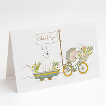 Load image into Gallery viewer, Boxer White Cropped Ears Greeting Cards -  Blank Note Cards – 8-Pack of Artist-Designed Cards with Envelopes
