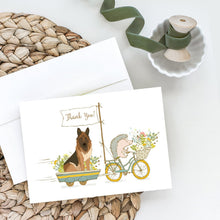Load image into Gallery viewer, German Shepherd Plush Greeting Cards -  Blank Note Cards – 8-Pack of Artist-Designed Cards with Envelopes