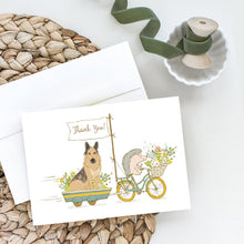 Load image into Gallery viewer, German Shepherd Greeting Cards -  Blank Note Cards – 8-Pack of Artist-Designed Cards with Envelopes