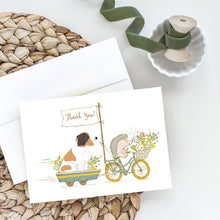 Load image into Gallery viewer, Saint Bernard Greeting Cards -  Blank Note Cards – 8-Pack of Artist-Designed Cards with Envelopes