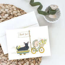 Load image into Gallery viewer, Scottish Terrier Greeting Cards -  Blank Note Cards – 8-Pack of Artist-Designed Cards with Envelopes