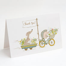 Load image into Gallery viewer, Whippet Greeting Cards -  Blank Note Cards – 8-Pack of Artist-Designed Cards with Envelopes