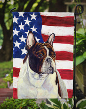 Load image into Gallery viewer, USA American Flag with French Bulldog Garden Flag – Decorative Outdoor Yard Flag
