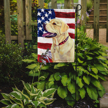 Load image into Gallery viewer, USA American Flag with Labrador Garden Flag – Decorative Outdoor Yard Flag