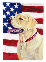 Load image into Gallery viewer, USA American Flag with Labrador Garden Flag – Decorative Outdoor Yard Flag