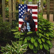 Load image into Gallery viewer, USA American Flag with French Bulldog Garden Flag – Decorative Outdoor Yard Flag