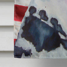 Load image into Gallery viewer, USA American Flag with Great Dane Flag Canvas House Size