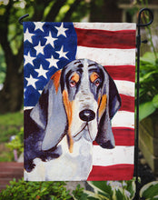 Load image into Gallery viewer, USA American Flag with Basset Hound Garden Flag – Decorative Outdoor Yard Flag