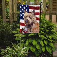 Load image into Gallery viewer, USA American Flag with Cairn Terrier Garden Flag – Decorative Outdoor Yard Flag