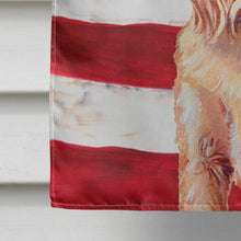 Load image into Gallery viewer, USA American Flag with Brussels Griffon Flag Canvas House Size