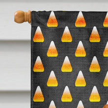 Load image into Gallery viewer, Dachshund Candy Corn Halloween Portrait Flag Canvas House Size