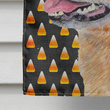 Load image into Gallery viewer, Australian Cattle Dog Candy Corn Halloween Portrait Flag Canvas House Size