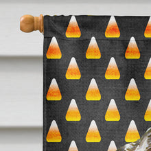 Load image into Gallery viewer, English Setter Candy Corn Halloween Portrait Flag Canvas House Size