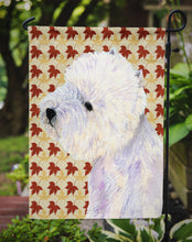 Load image into Gallery viewer, Westie Fall Leaves Portrait Garden Flag – Decorative Outdoor Yard Flag