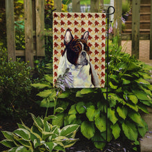 Load image into Gallery viewer, French Bulldog Fall Leaves Portrait Garden Flag – Decorative Outdoor Yard Flag