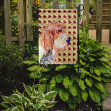 Load image into Gallery viewer, Petit Basset Griffon Vendeen Fall Leaves Portrait Garden Flag – Decorative Outdoor Yard Flag