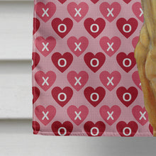 Load image into Gallery viewer, Great Dane Hearts Love Valentine's Day Flag Canvas House Size