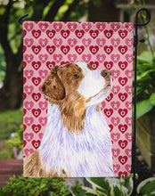 Load image into Gallery viewer, Australian Shepherd Hearts Love Valentine's Day Garden Flag – Decorative Outdoor Yard Flag