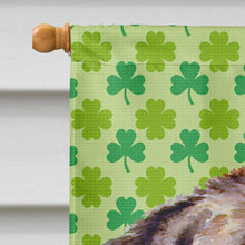 Load image into Gallery viewer, Newfoundland St. Patrick's Day Shamrock Portrait Flag Canvas House Size