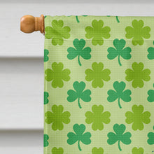 Load image into Gallery viewer, Brussels Griffon St. Patrick's Day Shamrock Portrait Flag Canvas House Size