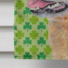 Load image into Gallery viewer, Australian Cattle Dog St. Patrick's Day Shamrock  Flag Canvas House Size
