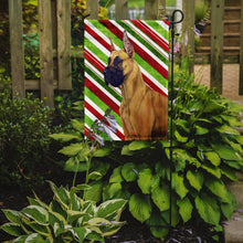 Load image into Gallery viewer, Great Dane Candy Cane Holiday Christmas  Garden Flag – Decorative Outdoor Yard Flag