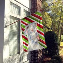 Load image into Gallery viewer, Great Dane Candy Cane Holiday Christmas  Flag Canvas House Size