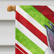 Load image into Gallery viewer, Great Dane Candy Cane Holiday Christmas  Flag Canvas House Size