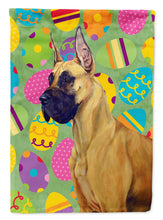 Load image into Gallery viewer, Great Dane Easter Eggtravaganza Flag Canvas House Size