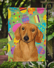Load image into Gallery viewer, Dachshund Easter Eggtravaganza Garden Flag - Outdoor Decorative Yard Flag