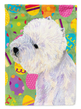 Load image into Gallery viewer, Westie Easter Eggtravaganza Garden Flag - Outdoor Decorative Yard Flag