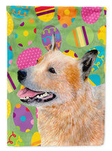 Load image into Gallery viewer, Australian Cattle Dog Easter Eggtravaganza Garden Flag - Outdoor Decorative Yard Flag