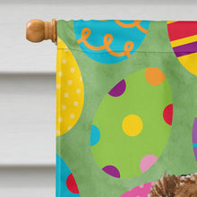 Load image into Gallery viewer, Australian Shepherd Easter Eggtravaganza Flag Canvas House Size