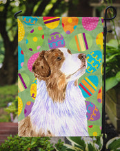 Load image into Gallery viewer, Australian Shepherd Easter Eggtravaganza Garden Flag - Outdoor Decorative Yard Flag