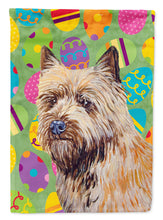 Load image into Gallery viewer, Cairn Terrier Easter Eggtravaganza Flag Canvas House Size