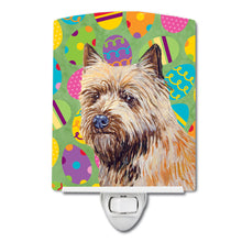 Load image into Gallery viewer, Cairn Terrier Easter Eggtravaganza Ceramic Night Light LH9410CNL