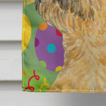 Load image into Gallery viewer, Border Terrier Easter Eggtravaganza Flag Canvas House Size