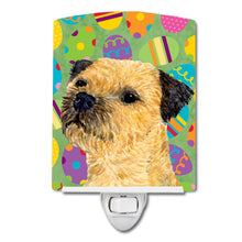Load image into Gallery viewer, Border Terrier Easter Eggtravaganza Ceramic Night Light LH9413CNL