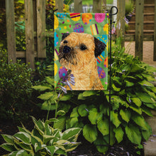 Load image into Gallery viewer, Border Terrier Easter Eggtravaganza Garden Flag - Outdoor Decorative Yard Flag