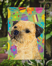 Load image into Gallery viewer, Border Terrier Easter Eggtravaganza Garden Flag - Outdoor Decorative Yard Flag