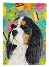 Load image into Gallery viewer, Cavalier Spaniel Easter Eggtravaganza Garden Flag - Outdoor Decorative Yard Flag