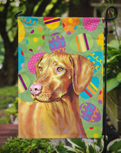 Load image into Gallery viewer, Vizsla Easter Eggtravaganza Garden Flag - Outdoor Decorative Yard Flag