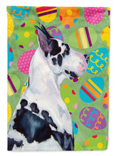 Load image into Gallery viewer, Great Dane Easter Eggtravaganza Garden Flag - Outdoor Decorative Yard Flag
