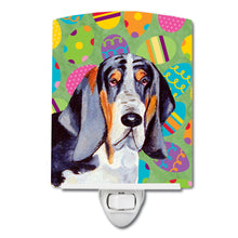 Load image into Gallery viewer, Basset Hound Easter Eggtravaganza Ceramic Night Light LH9417CNL