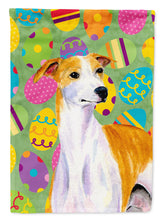 Load image into Gallery viewer, Whippet Easter Eggtravaganza Garden Flag - Outdoor Decorative Yard Flag