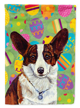 Load image into Gallery viewer, Corgi Easter Eggtravaganza Flag Canvas House Size