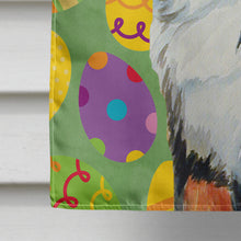 Load image into Gallery viewer, Bernese Mountain Dog Easter Eggtravaganza Flag Canvas House Size