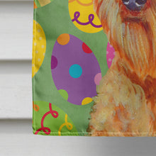 Load image into Gallery viewer, Airedale Easter Eggtravaganza Flag Canvas House Size